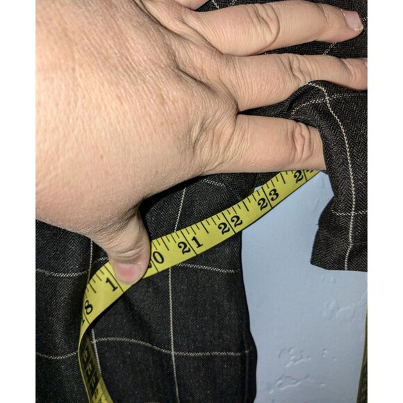 J. Vital Black White Checkered Womens Dress XL Polyester Short Sleeve - Picture 5 of 6